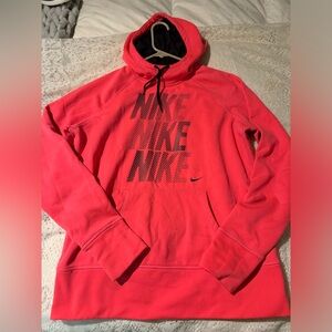 Nike women’s hot pink sweatshirt